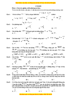Đề thi Toán 11 Cuối kì 2 Cánh diều cấu trúc mới (Đề 10)