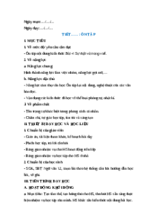 Giáo án Ôn tập trang 124 Ngữ Văn 12 Chân trời sáng tạo