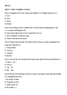 Bộ 4 đề thi giữa kì 2 Tin học lớp 5 Cánh diều có đáp án