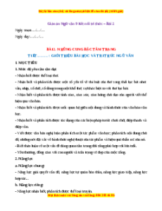 Giáo án Những cung bậc tâm trạng (2024) Kết nối tri thức