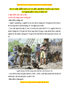Lý thuyết Địa lý 7 Kết nối tri thức Bài 15: Đặc điểm dân cư, xã hội, phương thức khai thác tự nhiên bền vững ở Bắc Mỹ