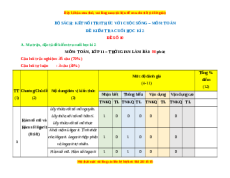 Đề thi cuối kì 2 Toán 11 Kết nối tri thức (Đề 10)