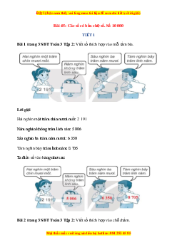Giải VBT Toán lớp 3 Tập 2 Kết nối tri thức