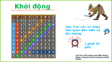 Giáo án Bài 11 Địa lí 10 Cánh diều: Nước biển và đại dương