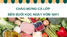 Giáo án Powerpoint Bài 5 Công nghệ 9 Chế biến thực phẩm Kết nối tri thức: Dự án tính toán chi phí bữa ăn theo thực đơn