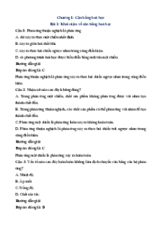 Bộ trắc nghiệm Hóa học 11 Kết nối tri thức có đáp án