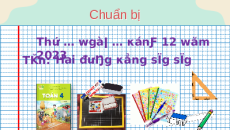 Giáo án Powerpoint Hai đường thẳng song song Toán lớp 4 Kết nối tri thức