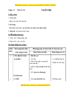 Giáo án Bài 131 Toán lớp 5: Luyện tập (Trang 139)