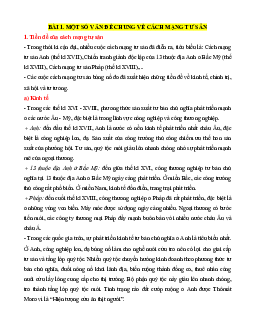 Lý thuyết Lịch sử 11 Cánh diều (cả năm)