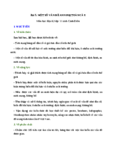 Giáo án Bài 5 Địa lí 11 Cánh diều (2024): Một số vấn đề an ninh toàn cầu