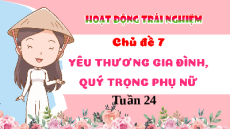 Giáo án Powerpoint Tuần 24 Hoạt động trải nghiệm lớp 3 Chân trời sáng tạo