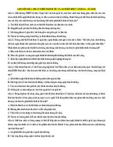 Trắc nghiệm Chuyên đề Kinh tế pháp luật 12 Kết nối tri thức