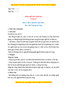 Giáo án Tuần 19 Tiếng Việt lớp 4 Kết nối tri thức