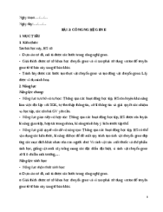 Giáo án chuyên đề Bài 3: Công nghệ gene Sinh học 12 Kết nối tri thức