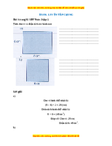 VBT Toán lớp 3 Bài 96 (Cánh diều): Luyện tập chung