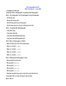 Đề cương ôn tập giữa kì 1 Toán 11 Cánh diều cấu trúc mới