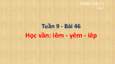 Giáo án Powerpoint Tuần 9 Tiếng việt lớp 1 Cánh diều