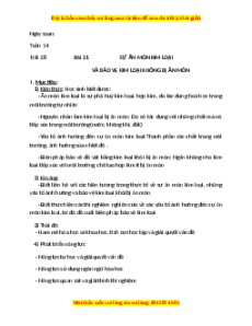 Giáo án Sự ăn mòn kim loại và bảo vệ kim loại không bị ăn mòn Hóa học 9