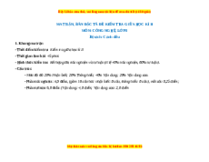 Đề thi giữa kì 2 Công nghệ 8 Cánh diều - Đề 1