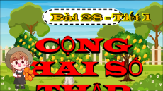 Giáo án Powerpoint Cộng hai số thập phân Toán lớp 5 Chân trời sáng tạo