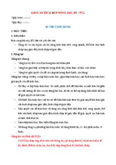 Giáo án Bài Luyện tập chung Toán 8 Kết nối tri thức (năng lực số)