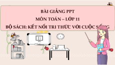 Giáo án Powerpoint Đường thẳng và mặt phẳng trong không gian Toán 11 Kết nối tri thức