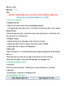 Giáo án Bài 86: Em làm được những gì? Toán lớp 5 Chân trời sáng tạo