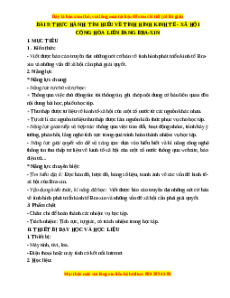 Giáo án Bài 9 Địa lí 11 Chân trời sáng tạo (2024): Thực hành: Tìm hiểu tình hình kinh tế - xã hội của Cộng hòa liên bang Đức