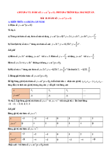 Chuyên đề dạy thêm Toán 9 Học kì 2 Kết nối tri thức mới nhất