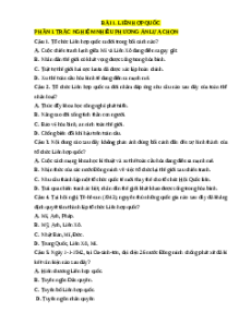 Trắc nghiệm Bài 1: Liên hợp quốc Lịch sử 12 Đúng-Sai, Trả lời ngắn 2025