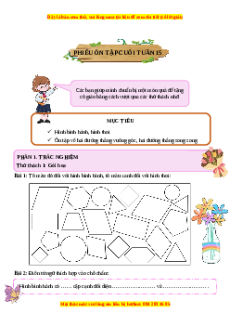 Bài tập cuối tuần Toán 4 Tuần 15 Kết nối tri thức (có lời giải)