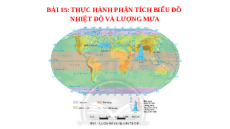 Giáo án Powerpoint Bài 15 Địa lí 6 Chân trời sáng tạo: Thực hành phân tích biểu đồ nhiệt đồ và lượng mưa