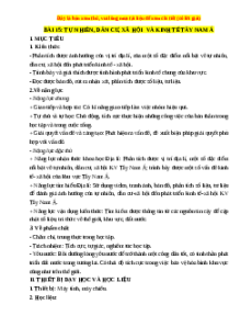 Giáo án Bài 15 Địa lí 11 Chân trời sáng tạo (2024): Tự nhiên, dân cư, xã hội và kinh tế