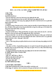Giáo án Bài 6 Lịch sử 10 Cánh diều (2024): Các cuộc cách mạng công nghiệp thời kì hiện đại