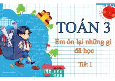 Giáo án Powerpoint Em ôn lại những gì đã học trang 100 Toán lớp 3 Cánh diều