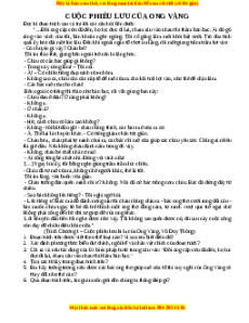 Phiếu bài tập Tuần 1 Cuộc phiêu lưu của ong vàng Ngữ văn 6