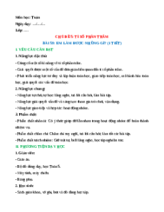 Giáo án Bài 59: Em làm được những gì? Toán lớp 5 Chân trời sáng tạo