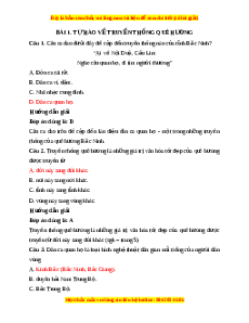 Trắc nghiệm GDCD 7 Bài 1 Kết nối tri thức: Tự hào về truyền thống quê hương