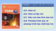 Giáo án Powerpoint Hàm số Toán 10 Kết nối tri thức