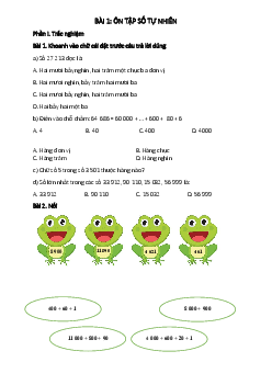 Phiếu bài tập hàng ngày Toán lớp 5 Cánh diều