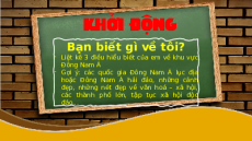 Giáo án Powerpoint Bài 11 Địa lí 11 Kết nối tri thức (Phiên bản 2): Vị trí địa lý, điều kiện tự nhiên, dân cư và xã hội khu vực Đông Nam Á