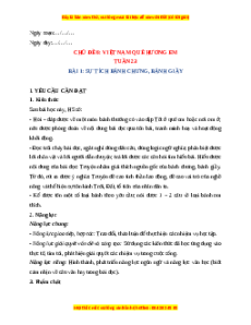 Giáo án Tuần 23 Tiếng Việt lớp 4 Chân trời sáng tạo