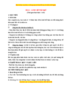 Giáo án Bài 3 Địa lí 6 Cánh diều (2024): Lược đồ trí nhớ