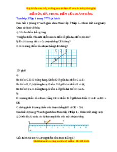 Giải Sgk Toán lớp 3 Bài 49: Điểm ở giữa. Trung điểm của đoạn thẳng (Chân trời sáng tạo)