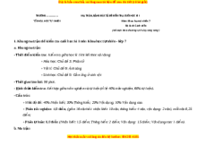 Bộ 2 đề thi cuối kì 1 KHTN 7 (song song) Cánh diều có đáp án