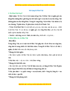 25 Chuyên đề Tiếng Việt lớp 10 Cánh diều (Lý thuyết + Bài tập)