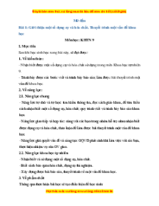 Giáo án Vật Lí 9 Chân trời sáng tạo (năm 2025) | Giáo án Vật Lí 9 mới, chuẩn nhất