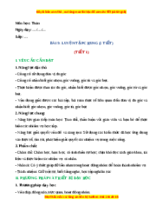 Giáo án Luyện tập chung Toán 4 Kết nối tri thức