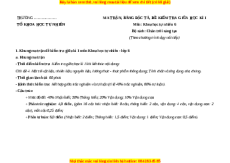 Đề thi giữa kì 1 KHTN 6 Chân trời sáng tạo (nối tiếp)- Đề 1