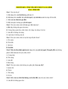 Trắc nghiệm Chuyên đề Kinh tế pháp luật 10 Cánh diều